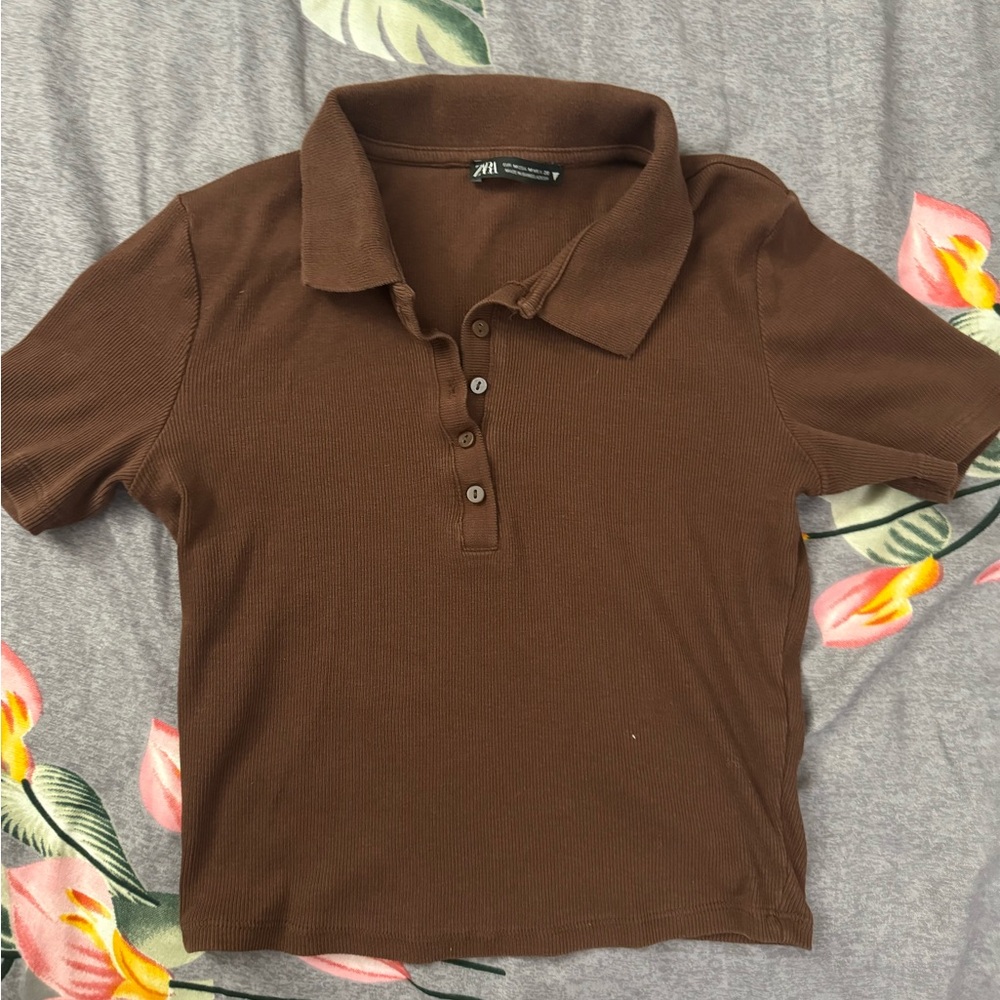 Zara cropped top